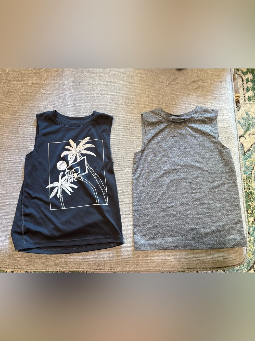 Bundle of 2 boys athletic tank tops All in Motion